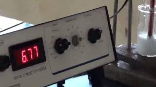 Conductometric Precipitation Titration Experiment [upl. by Burk673]