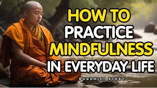 How to Practice Mindfulness in Everyday Life – A Buddhist Story [upl. by Behlau]