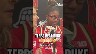 shyanne had 17 points for Maryland ✨womensbasketball collegehoops collegebasketball [upl. by Forta]