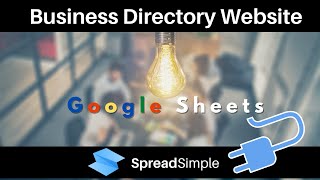 Build A Business Directory Website in 10 minutes using Google Sheets amp SpreadSimple Appsumo Deal [upl. by Bonneau]