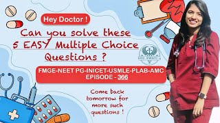 Most Repeated Previous Year Questions and Topics INICET  NEETPG  FMGE  EPISODE366DON’T MISS [upl. by Meikah]