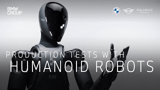 Humanoid Figure 02 robots tested at BMW Group Plant Spartanburg [upl. by Oicor]