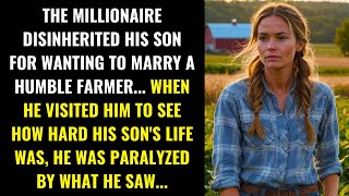 THE MILLIONAIRE DISINHERITED HIS SON FOR MARRYING A FARMER AND WAS PARALYZED WHEN HE SAW WHAT [upl. by Eul]