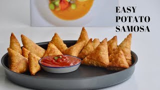 എളുപ്പത്തിൽ സമോസ ഉണ്ടാക്കാം  Easy Vegetable Samosa with Homemade Samosa Sheet  Veg Samosa  EP570 [upl. by Emee493]