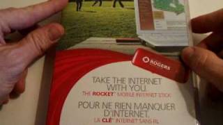 Rogers HSPA Rocket Stick First Impressions [upl. by Lindi815]