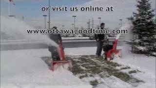 Testing out the 2010 Ariens Snowblowers [upl. by Edmond]