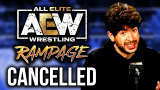 AEW Rampage CANCELLED [upl. by Efinnej]