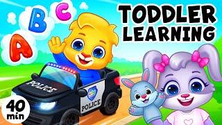 Toddler Learning Colors Emotions ABC Shapes Baby and Toddler Songs Toddler Videos With Lucas [upl. by Ayhtak499]