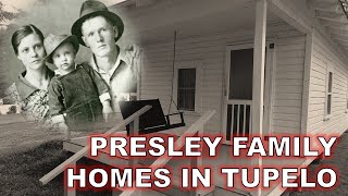 Where Elvis Presley lived  the Tupelo locations of Presley homes before Memphis [upl. by Orravan429]