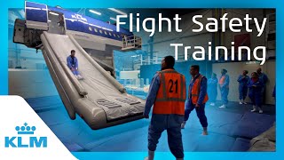 Flight Safety Training  Intern On A Mission  KLM [upl. by Araas255]