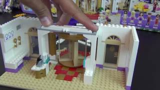 Lego Friends Heartlake Grand Hotel Build Part 3 Set 41101 [upl. by Aima892]