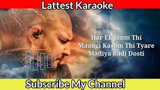 Tu Maro Dariyo Song Karaoke With LYRICS B Praak  Bhargav Purohit  New Song 2024 [upl. by Ateerys]