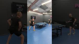 The Gaffer tabletennisdaily Vs Ian Oooooo keynsham at Ping Pod tabletennis pingpong [upl. by Yleak]