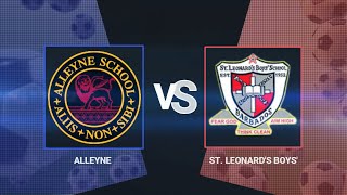 ST LEONARDS BOYS SCHOOL vs ALLEYNE SCHOOL 18 OCTOBER 2023 [upl. by Sybil]