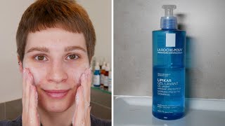 How to use La RochePosay Lipikar Shower Gel  Fantastic Facial Cleanser [upl. by Margreta]