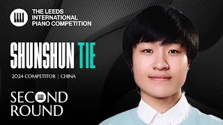 Shunshun Tie  Leeds International Piano Competition 2024  Second Round [upl. by Einolem]