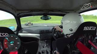 Track E46 M3 vs Ariel Atom  Bedford Autodrome GT [upl. by Olympie]