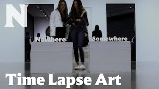 Take Felix GonzalezTorress “Untitled” With You  Time Lapse Art [upl. by Sida]