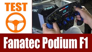 Test Fanatec Podium Racing Wheel F1 Direct Drive PS4 amp PS5 kompatibel Setup amp Praxis [upl. by Sharla]