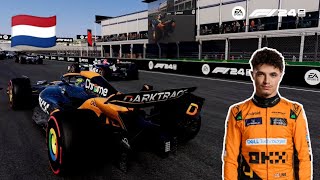 F1 24 for Lando NORRIS in Netherlands F1 2024 Gameplay f124 easports [upl. by Leinad]