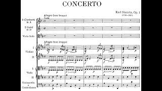 Viola Concerto in D Major Op1 By Carl Stamitz with Beyer Cadenza with Score READ DESCRIPTION [upl. by Sherlocke]