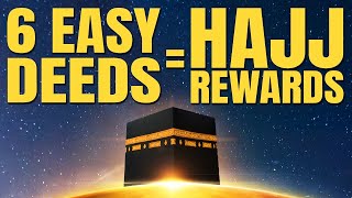 6 EASY SUNNAHS  REWARD OF COMPLETE HAJJ Dr Omar Suleiman yaqeeninstituteofficial [upl. by Craggie]