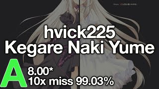 Stream Highlight hvick225  Asriel  Kegare Naki Yume Sognare 8 10x miss 7321683x 9903 [upl. by Blainey]