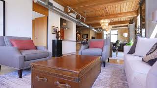 Toronto Real Estate  Brick and Beam Loft  436 Wellington St W 501 [upl. by Corry272]