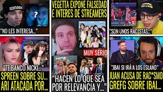 VEGETTA777 EXPONE FALSEDAD e HIPOCRESÍA De STREAMERS  JUAN y ARIGAMEPLAYS ATACADOS  SPREEN SERIO [upl. by Annavoj679]