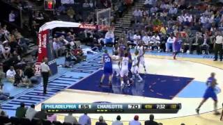 Sixers Vs Bobcats Highlights 3 April 2013  NBA Recap wwwnbacirclecom NBA CIRCLE Today [upl. by Duyne]