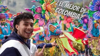 Fuí al CARNAVAL De Negros y Blancos Desfile Coreográfico 🎭 ¿Vale La Pena 🇨🇴 [upl. by Anelliw]