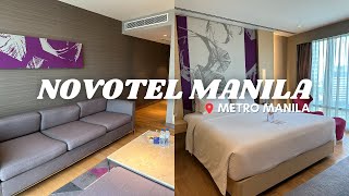 Executive Suite at Novotel Manila Araneta City  Best Hotels in Manila [upl. by Naejeillib]