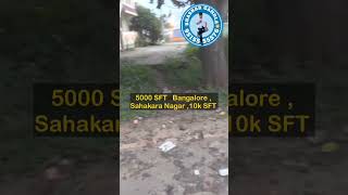 5000 sq ft Corner Plot for Sale  Bangalore city [upl. by Albers]