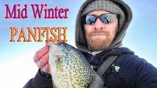 Ice Fishing Panfish  Minnesota Metro Lakes [upl. by Auliffe]