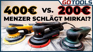 Kann er für den 12 Preis mithalten Exzenterschleifer Menzer vs Mirka vs Metabo  inkl Verlosung [upl. by Accebar]