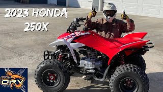 2023 Honda TRX 250X Introduction Video 1 [upl. by Reizarf708]