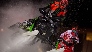 Tucker Hibbert 125th Pro National Snocross Win [upl. by Dayir110]