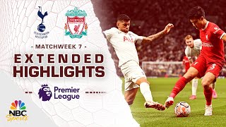 Tottenham Hotspur v Liverpool  PREMIER LEAGUE HIGHLIGHTS  9302023  NBC Sports [upl. by Elocim]