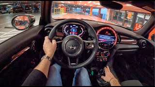 2022 Mini F56 Cooper S Night 20 JCW 231HP 0100 POV Test Drive 1175 Joe Black [upl. by Yemar]