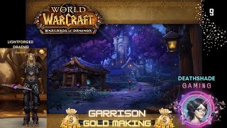 WoW Dragonflight Warlords of Draenor Garrison Gold Making The End of Chromie Time Level 60  Ep 9 [upl. by Naujled]