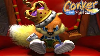 Conker Live amp Reloaded  Full Game Walkthrough [upl. by Quillan89]