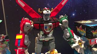 NYTF 2018 – Playmates Toys Voltron Video Walkthrough [upl. by Shien]