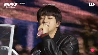 INDO SUB Jin Happy Special Stage  Day 1 [upl. by Yelsgnik]