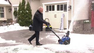 Snow Joe 18quot Cordless iON 48Volt Snow Blower on QVC [upl. by Espy253]