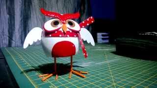 Bobble Head Owl Bobbing [upl. by Harrad]