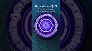 Physics of AUM made visible cymatics [upl. by Strickland]