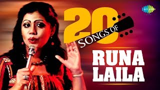 Best 20 Of Runa Laila  রুনা লায়লার সেরা ২০  HD Songs  One Stop Jukebox [upl. by Donella]