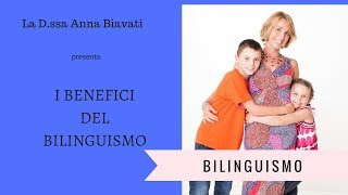 BILINGUISMO i benefici [upl. by Nahtaj]