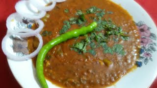 Masoor Daal Recipe l Dhaba style Black Masoor Daal l Quick Masoor Daal Fry [upl. by Aitram]