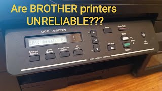 IchuoTech Brother DCPT820DW Print Problem [upl. by Nnaerb]